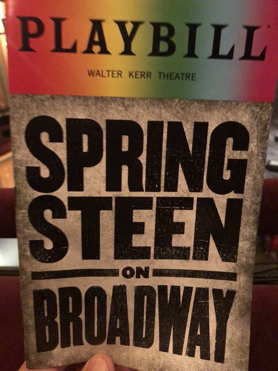 ImpDomeHoops's tweet photo. Springsteen on Broadway was genius! Meeting him after the show was amazing! With Alicia in her studio getting ready to listen to Britton’s demos for an upcoming release! https://t.co/8j7yzoozwl