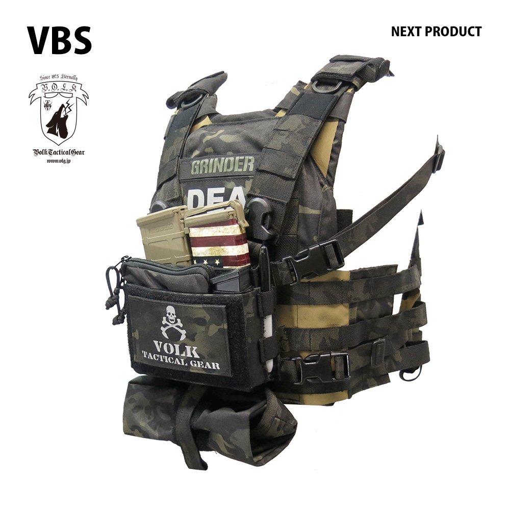 VOLK TACTICAL GEAR チェストリグ マルチカムブラック