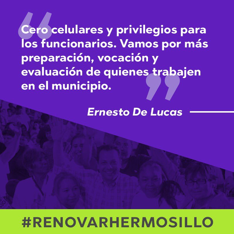 Vamos por el plan de austeridad más agresivo en la historia de la ciudad. Tendremos servidores públicos de carrera que cuenten con verdadera vocación. #RenovarHermosillo #DebateHermosillo