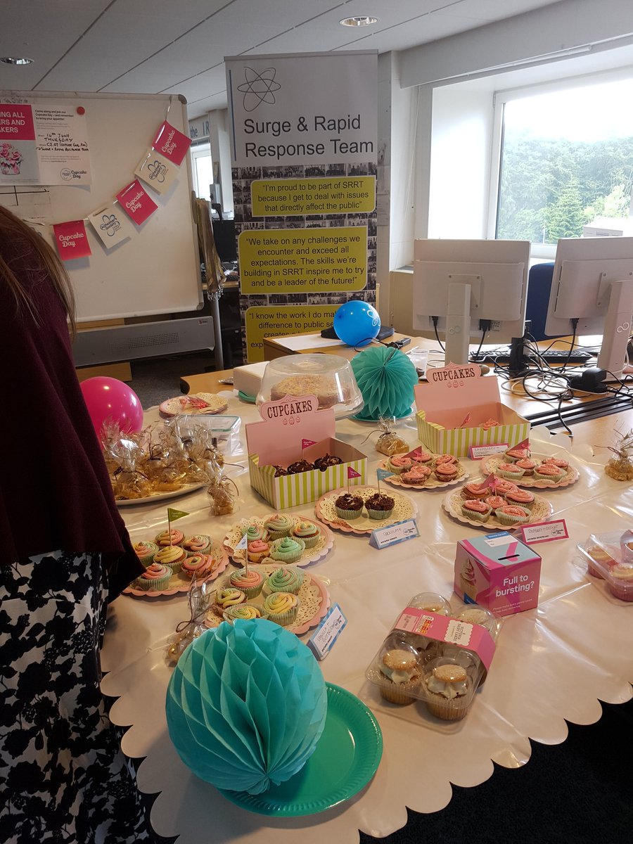 National cupcake day! Cumbernauld. #srrt #odp