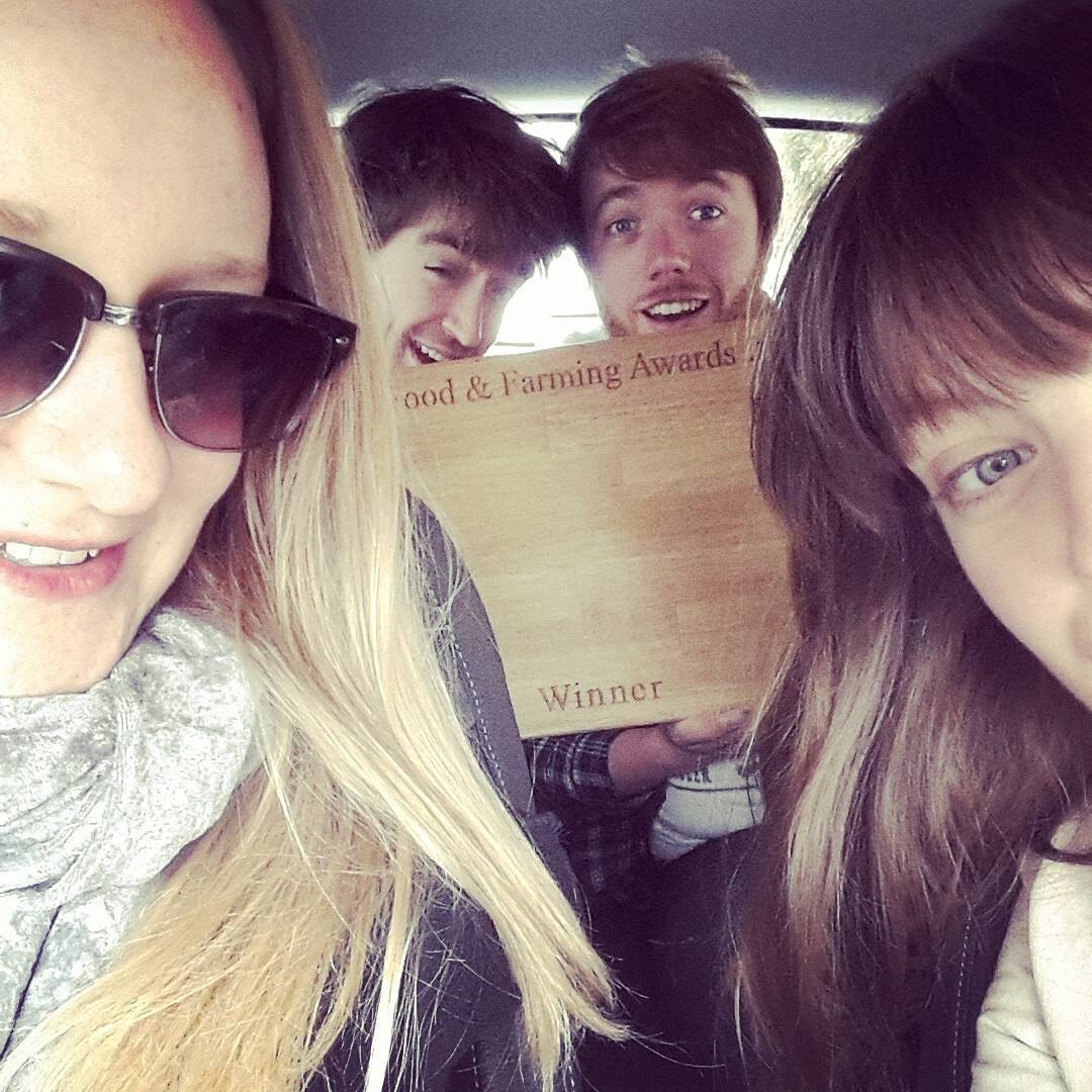 squarerootldn's tweet photo. Congratulations to all the well deserving winners+entrants of last night's @BBCFoodProg #FoodAndFarmingAwards 🏆🏆🏆 We remember exactly how amazing it feels and it's spurred us on ever since! Here's to the future! 🙌 🍻 #AwardWinning #SmallBatchSoda #CheckOutOurBreadBoard #Fancy https://t.co/gDzvtLnbjS