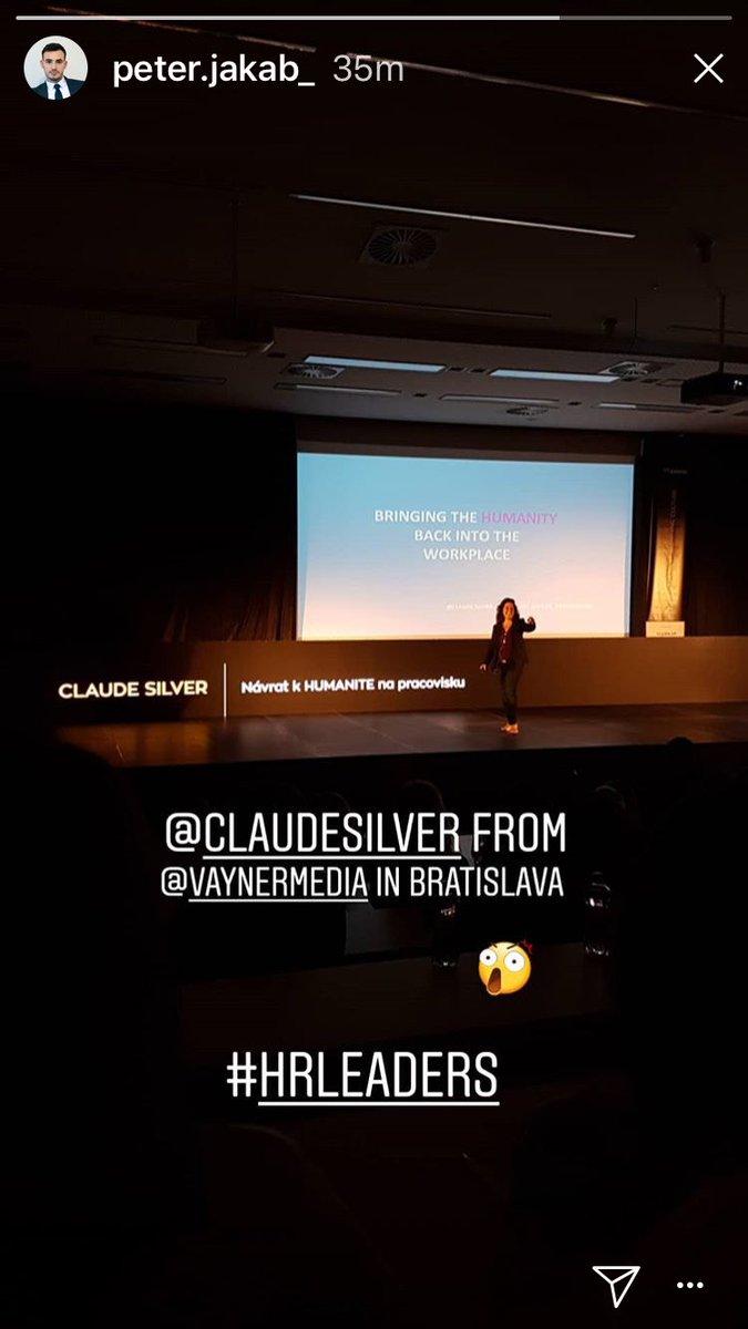 claudesilver's tweet photo. I had the honour of Kicking off the #hrls conference in Slovikia! ❤️ https://t.co/oiOZsiVShq