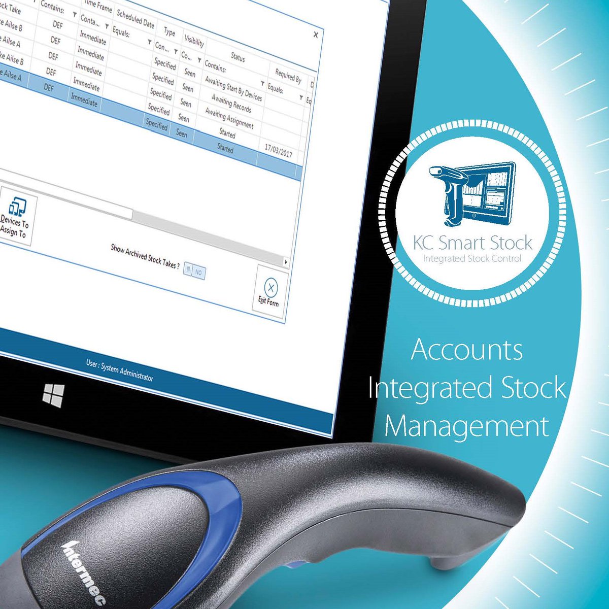 KAMComputers's tweet photo. Our acclaimed #KCSmartStock has been designed to prevent lost revenue & void human error, improving the accuracy of your stock management. For more info on #KCSmartStock visit https://t.co/zp7SnlI6Do or advice on how to improve you stock control visit https://t.co/2RIV35NMkW. https://t.co/nlaIrdtvyp
