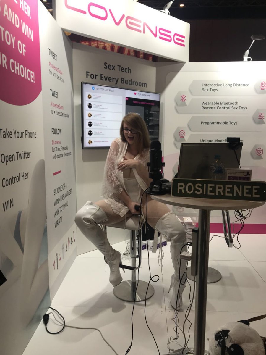 CamModelToys's tweet image. @DailyRosieRenee is ready for you to take #livecontrol of her Lovense toys! Give her a #LovenseTease or a #Lovensegasm at Booth 98 @SexpoAustralia