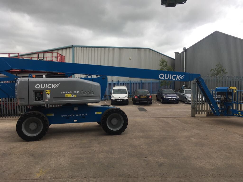 quick_reach's tweet photo. Two new genie z80 with 110v generators ready to go this morning.
#Genie #planthire #poweredacess https://t.co/o4a4JTAcOS