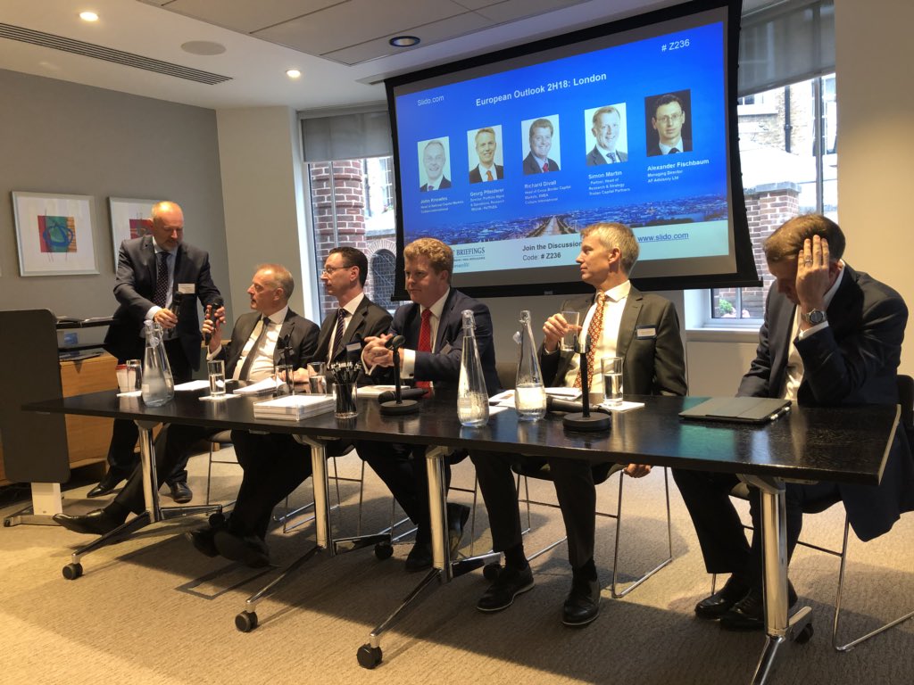 Experts panel up and running: John Knowles <a href="/Colliers_EMEA/">Colliers EMEA</a> Alexander Fischbaum <a href="/AFAdvisory/">AF Advisory</a> Richard Divall <a href="/Colliers_EMEA/">Colliers EMEA</a> Georg Pfleiderer <a href="/PATRIZIA_news/">PATRIZIA</a> Simon Martin <a href="/TristanCapital/">TristanCap Partners</a> @PropertyEU