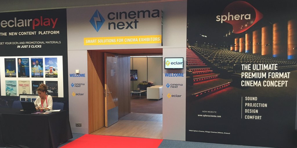 eclaircinema's tweet photo. 🇪🇸 Last 2 hours to test our #Eclair solutions at @CineEuropeBCN! See you in Meeting Rooms 123/129, First Floor to discover #EclairPlay and #EclairColor #HDR. https://t.co/ZMgqlBqtpZ
