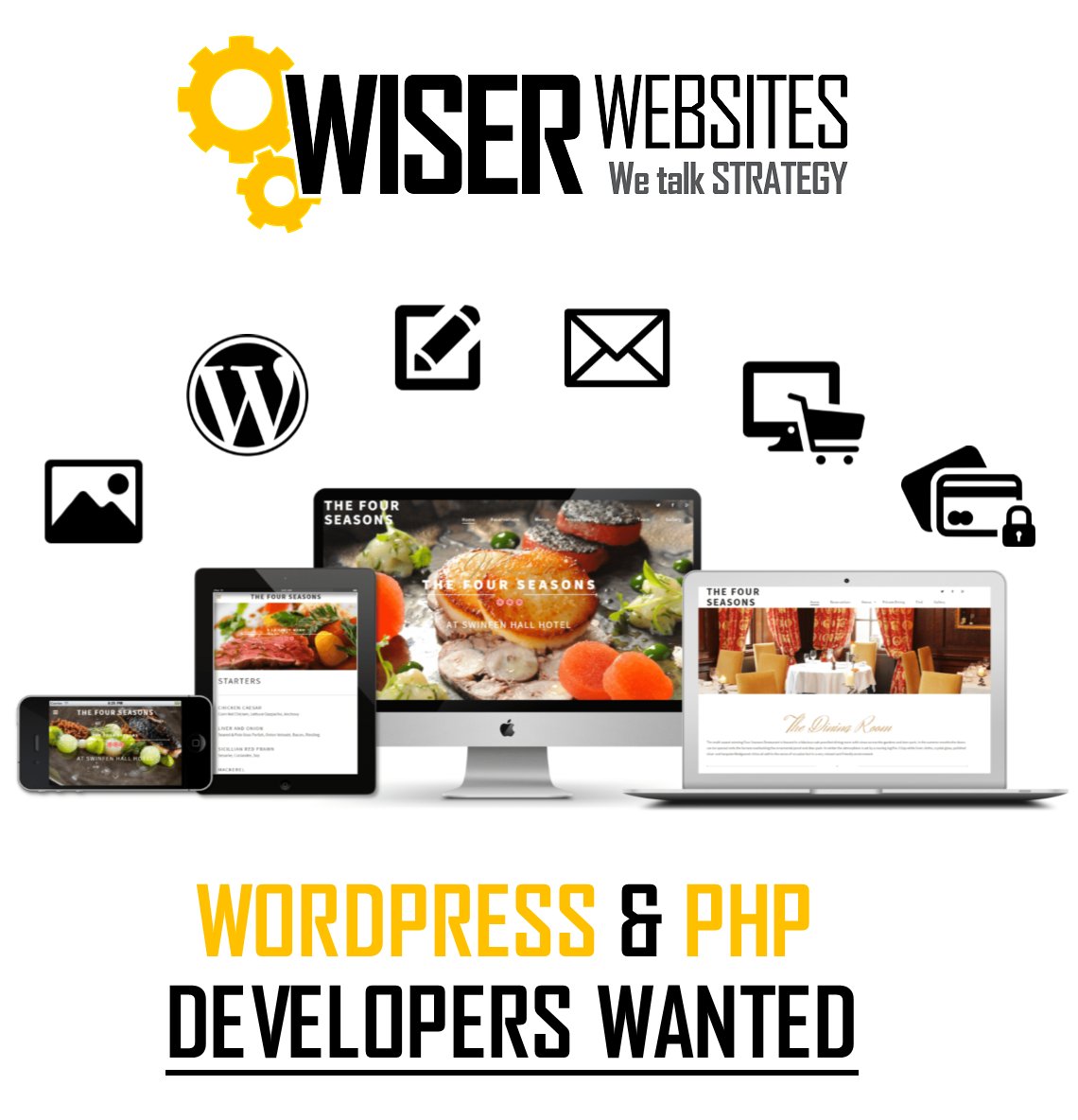 Wiserwebsites's tweet photo. Looking for UK based WordPress Developer both part time and full time positions available. Both Office location (Hertfordshire)  and remote working. https://t.co/rqa3MmckOi