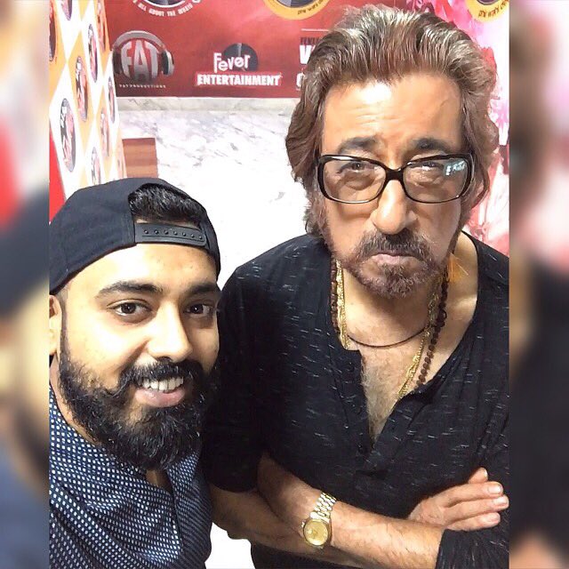 Amey_Ghatge's tweet image. With the real crime master 😈 #crimemastergogo #shaktikapoor
