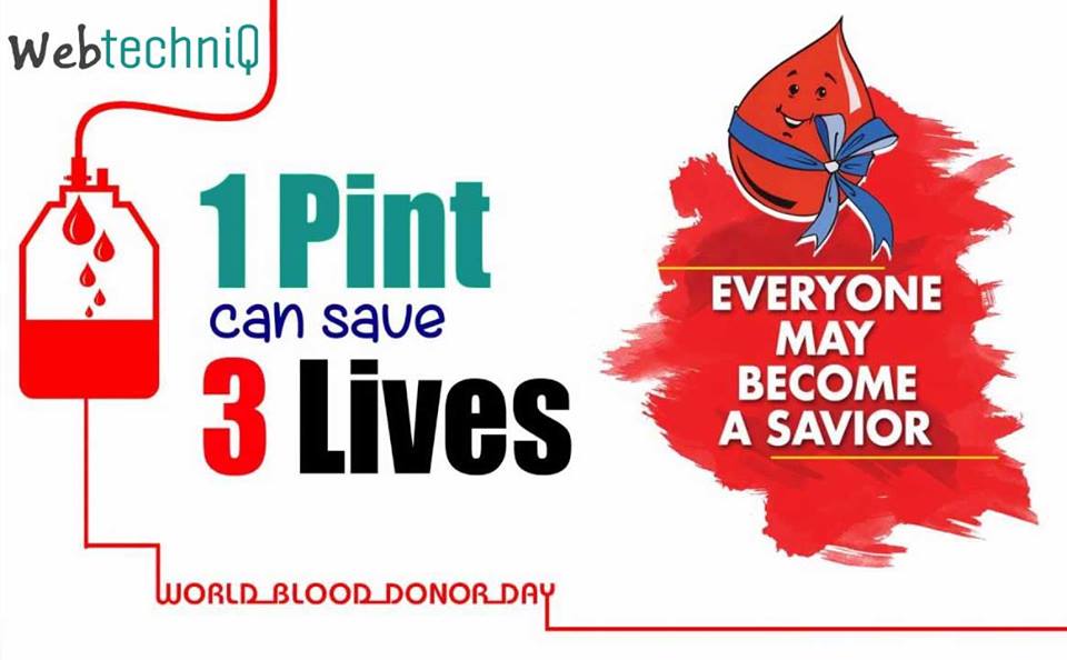 webtechniq's tweet photo. "The Measure Of Life Is Not Its Duration But Its Donation" 
Let's Gift Life. Let's Donate Blood.

#WorldBloodDonorDay #blood #donor #Days https://t.co/OxLk462GLA