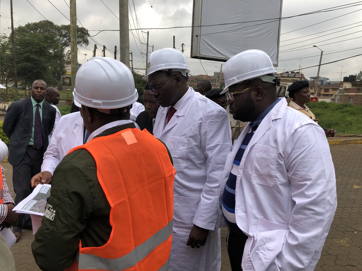 AthiWaterWorks's tweet photo. CS @CsChelugui Launches the Nairobi Regeneration Project along Kibarage River- Limuru Rd under the RRI Program accompanied by @minwater_irrig CAS, PS @EngSaoalima @Eng_Thuita @NairobiWater @county_nairobi https://t.co/l7PUcTH9ml