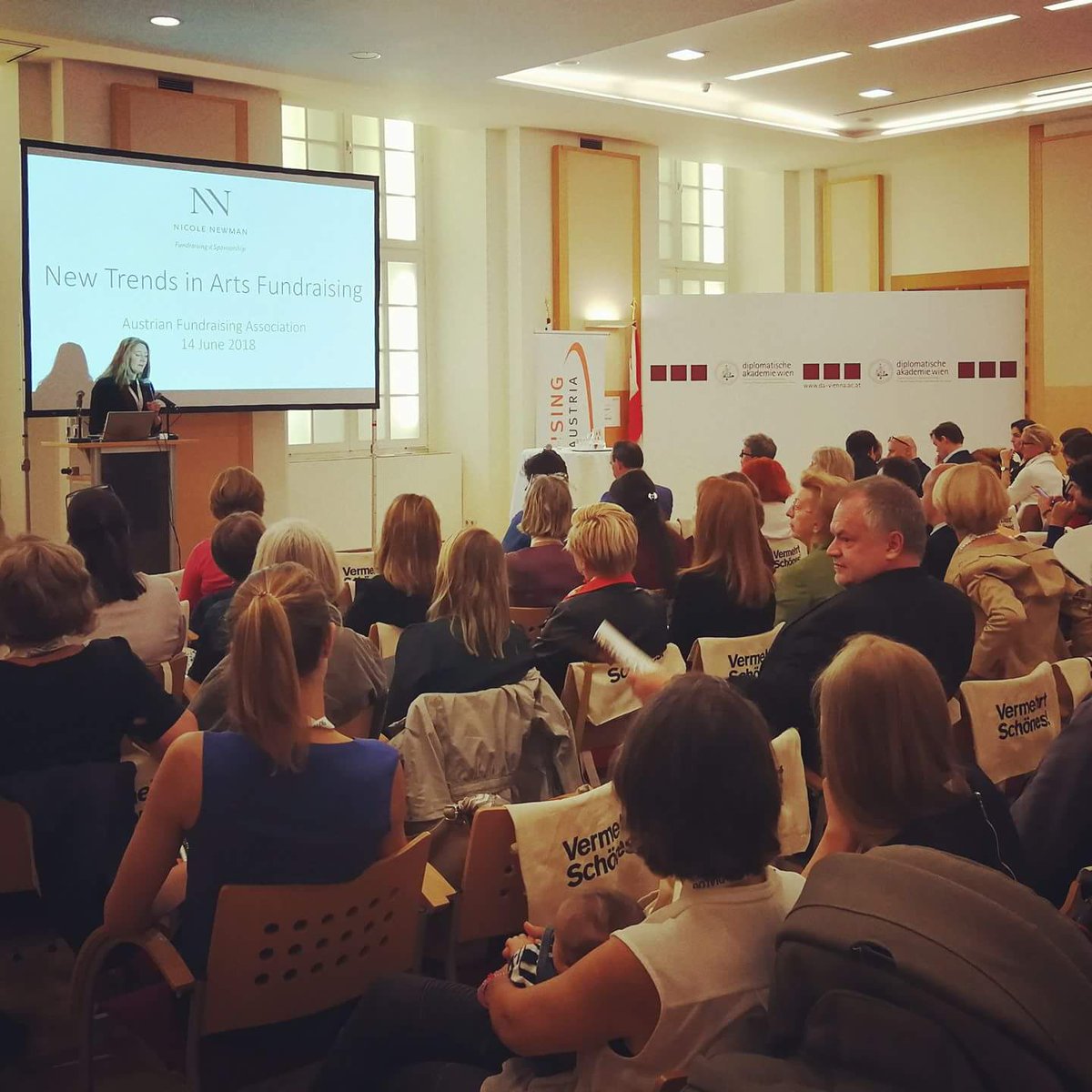 Nicole Newmans Impulsvortrag bei unserer 4. Fachtagung für Kulturfundraising &amp; - Sponsoring