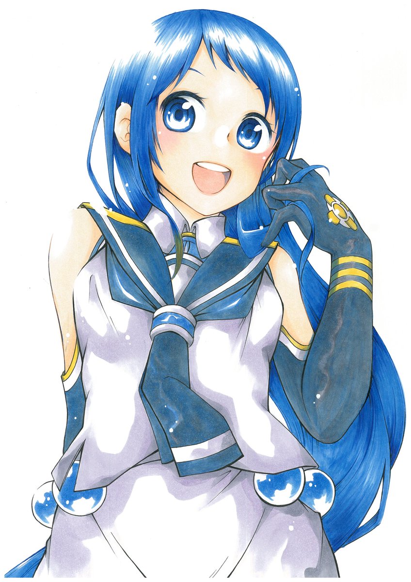 五月雨(艦これ) 「五月雨ちゃん出来た。塗りだしたら止まらなくて徹夜してしもた。 」|古田朋大のイラスト
