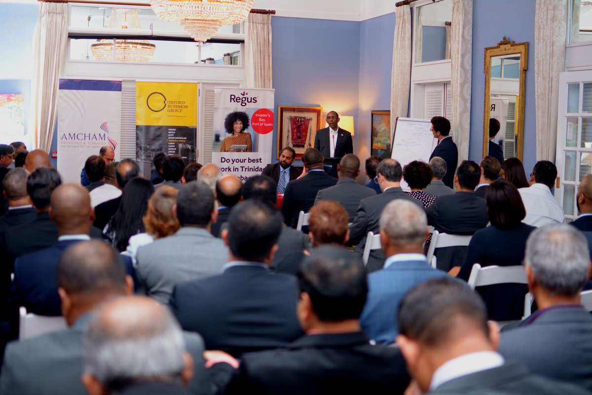 OBGinsights's tweet photo. Banking sector professionals gathered on June 12 to discuss the future of financial services in Trinidad and Tobago. Read the latest T&T Report at https://t.co/aqjo47WecD. Follow #OBGRoundtable for more updates. https://t.co/ri5Na6Xsxh