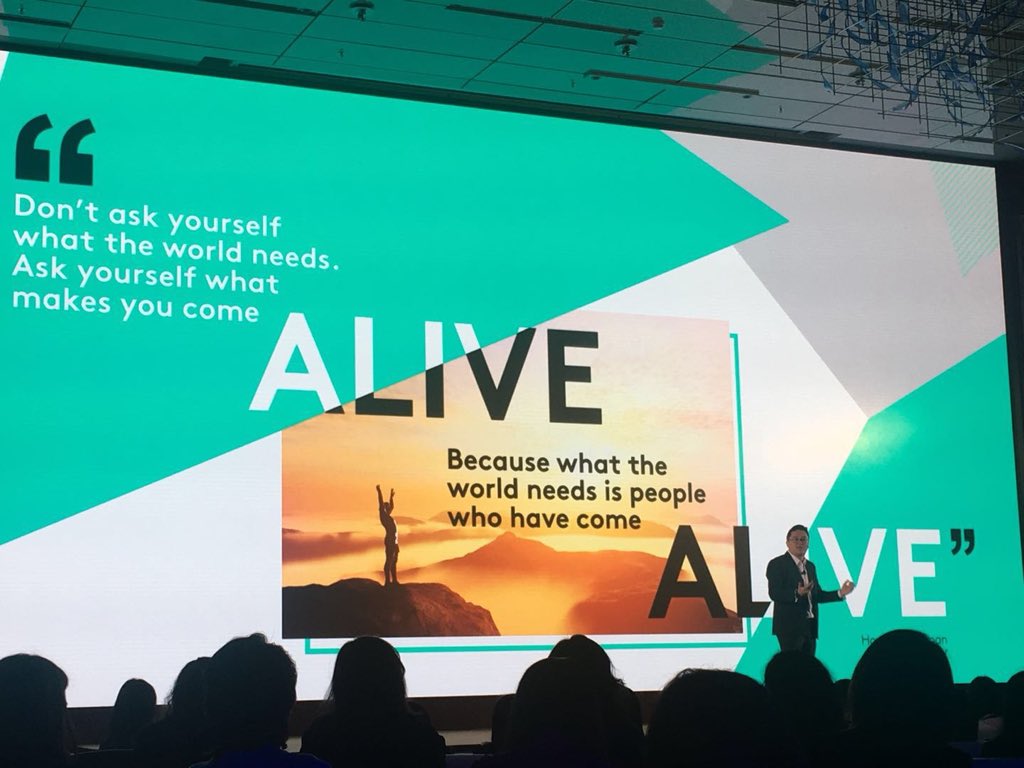 We feel more alive when we focus on the areas we are strong in rather than weak 
@coachvictorseet <a href="/strengthsfinder/">Tres</a>
What makes YOU come alive? #daretobe