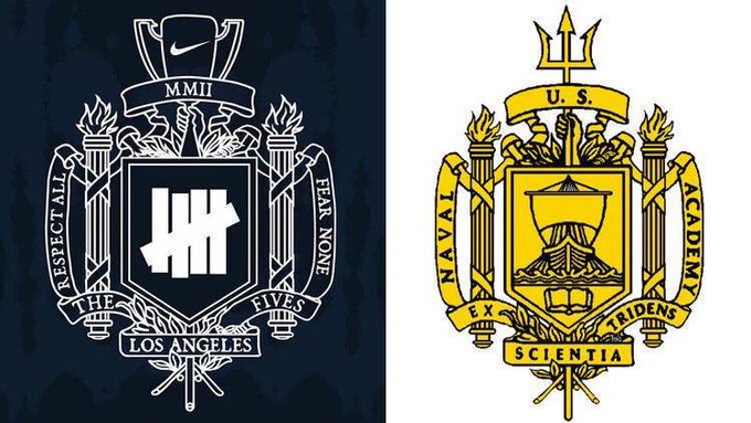 U.S. Naval Academy demands Nike stop Undefeated logo that resembles crest - The Washington Post