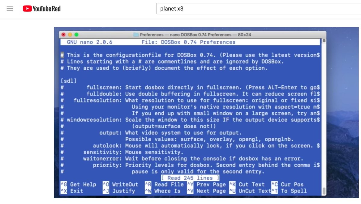 GNU nano tweet media
