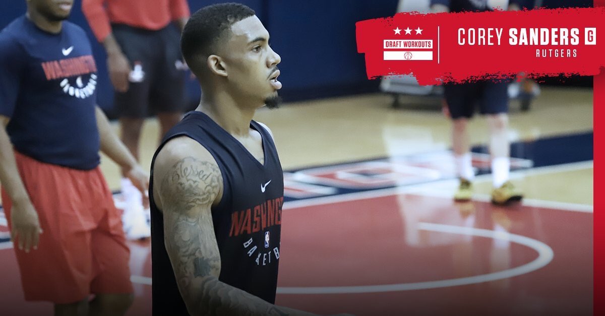 daves_joint's tweet photo. Our alum, @C_Sanders3, trying out for the @WashWizards today! #1KPG https://t.co/3Uoz6V3T5Q
