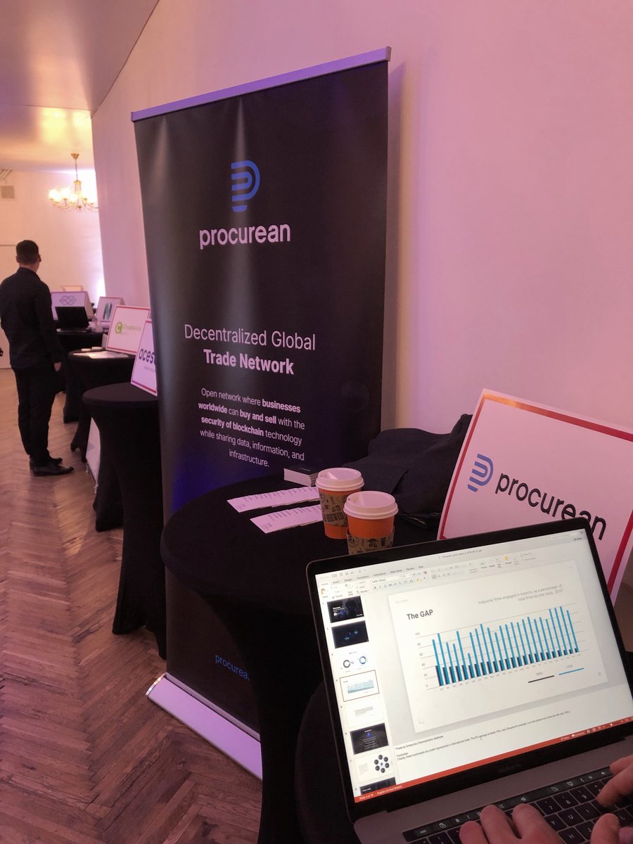 First day of <a href="/SE_Block_Forum/">Block Forum</a>. If you are attending the event, you can’t miss us. We have the biggest roll-up among everyone. 😊 #BlockForum