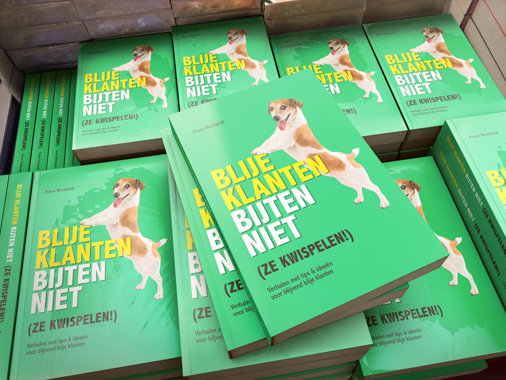 Vandaag begint het WK voetbaI in Rusland.
Houd jij niet van voetbal en lees je liever een boek? RT dan dit bericht en maak tijdens het WK elke dag kans op een gratis exemplaar van mijn boek BLIJE KLANTEN BIJTEN NIET (ZE KWISPELEN!).
#WK2018 #WorldCup 
#WCRussia2018 #WC2018 #WC18