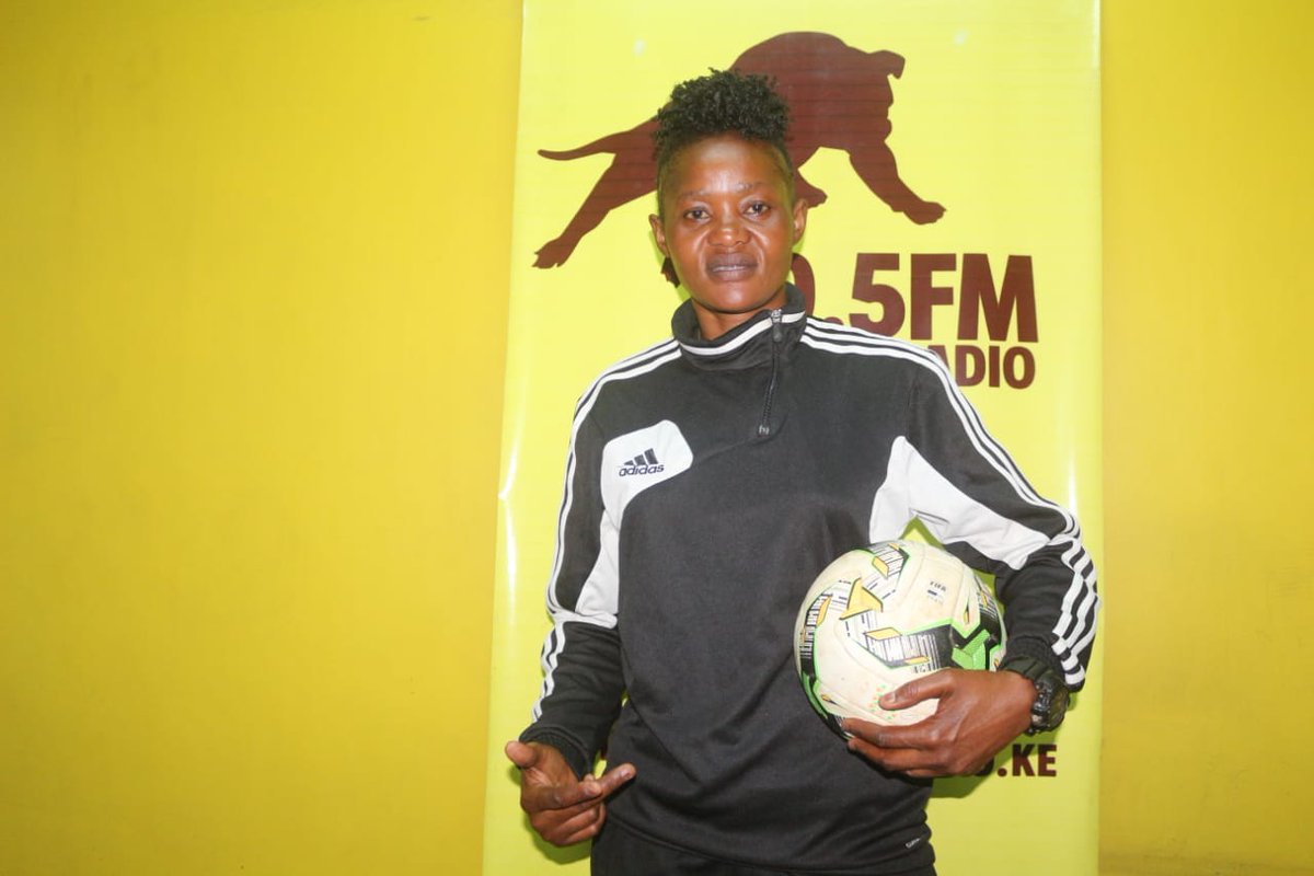 GhettoRadio895's tweet photo. Rosemary " I believe Kenya will play at the #WorldCup soon! Especially #HarambeeStarlets " #TrueGhettoStory #Brekko https://t.co/1pHpQaRb6L