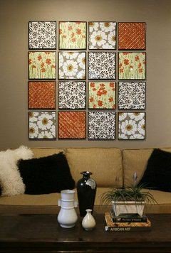 Diy Wall Art Using Foam Board