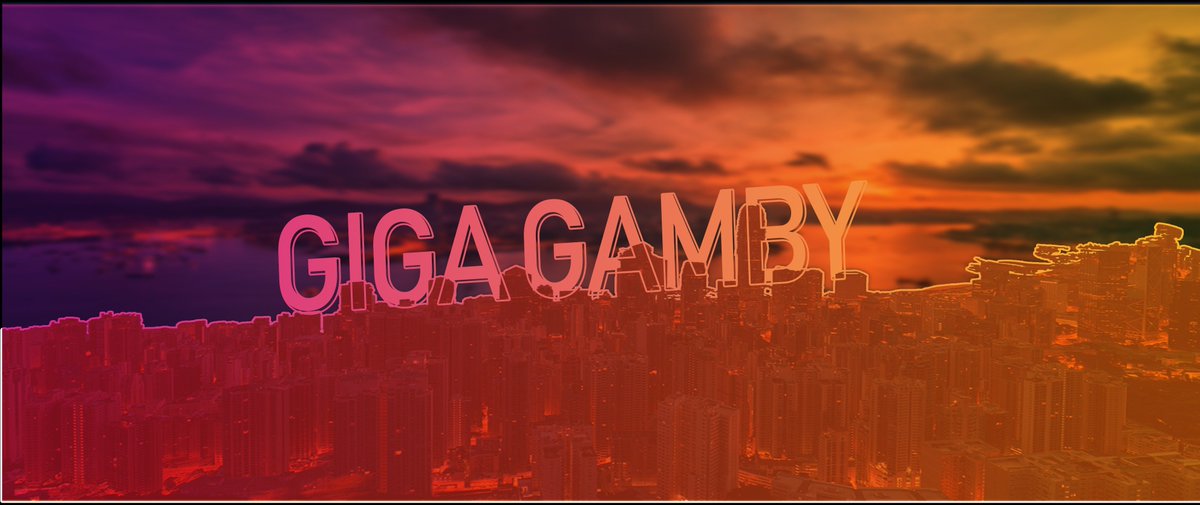 GigaGamby's tweet photo. Working on new Logo and new banner with @JoKaiGonZo https://t.co/VnsOnGzXb2