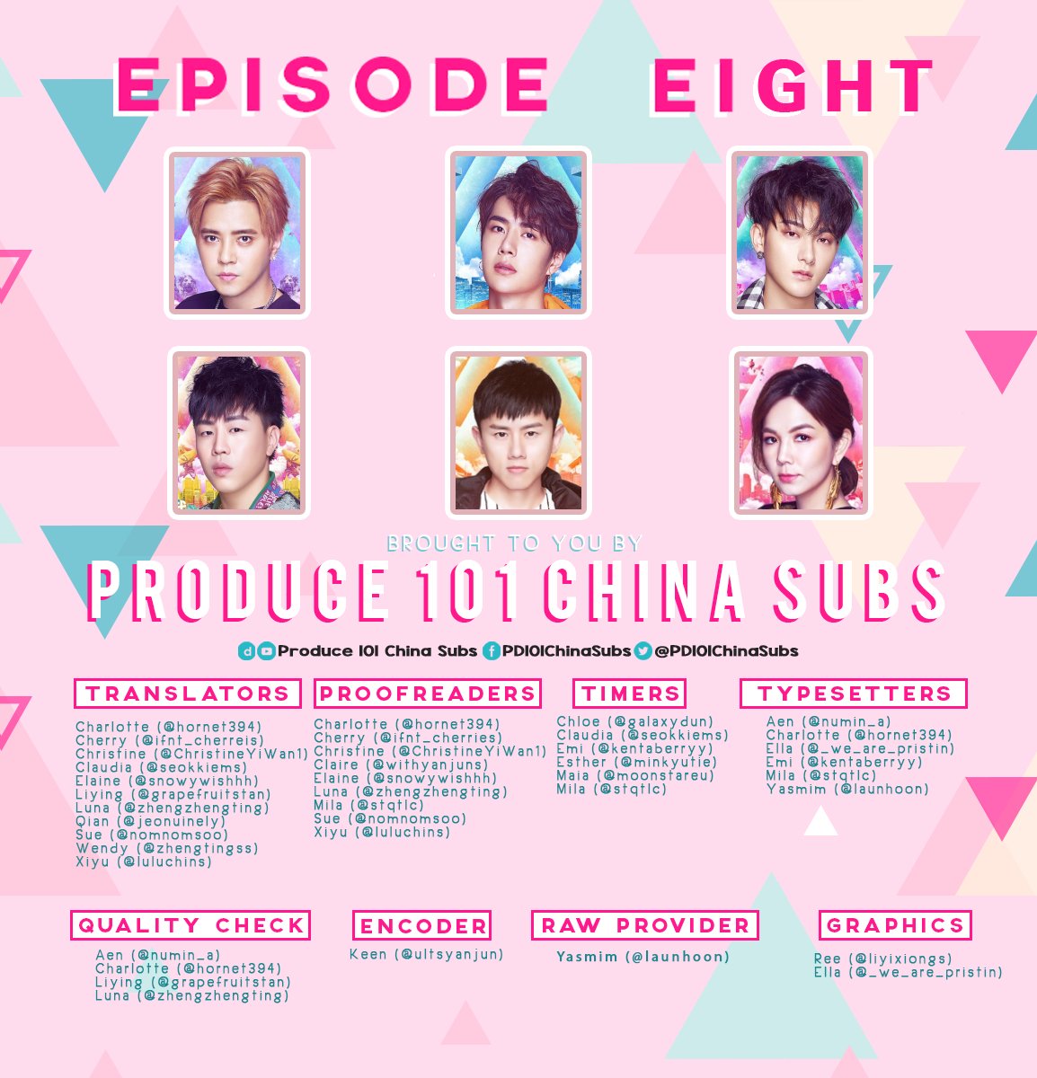 PD101ChinaSubs's tweet photo. [FULL ENG SUB] Produce 101 China Episode 8
👉Youtube: https://t.co/tzuSCiRlu6
👉Dailymotion &amp; Facebook: https://t.co/szWdgeOXAE
Note: The Youtube video is blocked in Hong Kong, Malaysia and Singapore. Please watch on Dailymotion or Facebook if you can't access from Youtube. https://t.co/gHBZonPfRz