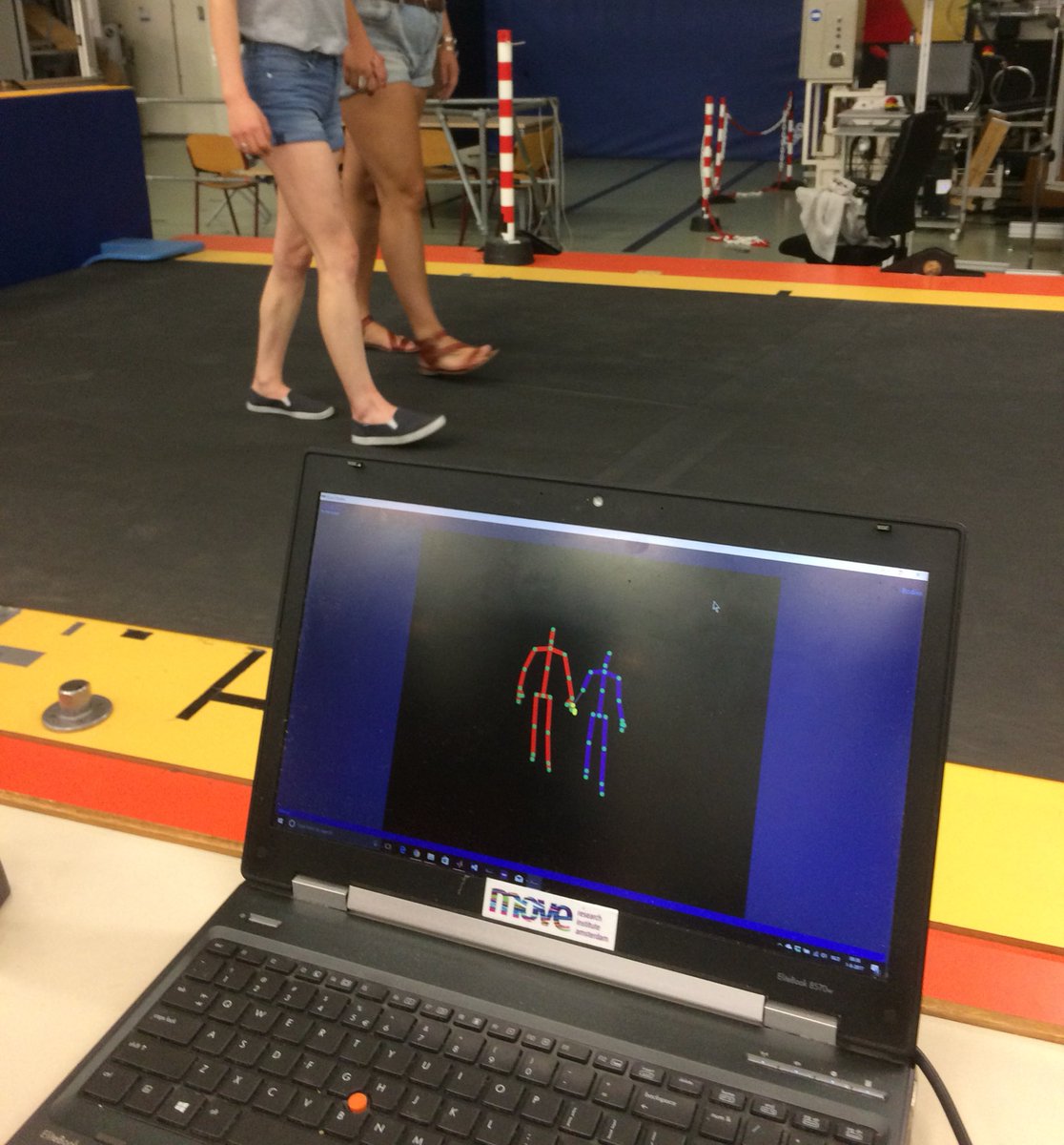 RoerdinkMelvyn's tweet photo. Yury Ivanenko visited our department @VU_FBW. His exellent overview talk on patterned control of locomotion and our face-to-face discussion strongly motivated me to restart working on our results on the #coordinationdynamics of hand-in-hand walking. #closure thanks Yury! https://t.co/f1SejouAKT