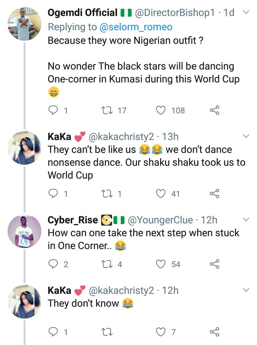Crosseyednerd's tweet photo. Leave Nigerians alone, they will not hear. Especially Ghanaians.
Now see #TrailerJam... 😂😂😂 https://t.co/6ylW3b5QUr