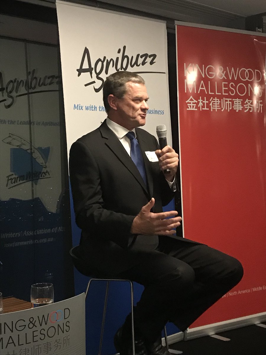 JuzMac's tweet photo. David Goodfellow shares his insights on the importance of mindset in ag and empowering people to make decisions #Agribuzz @FarmWritersNSW @CoxInallAgri https://t.co/IaDiEi06EO
