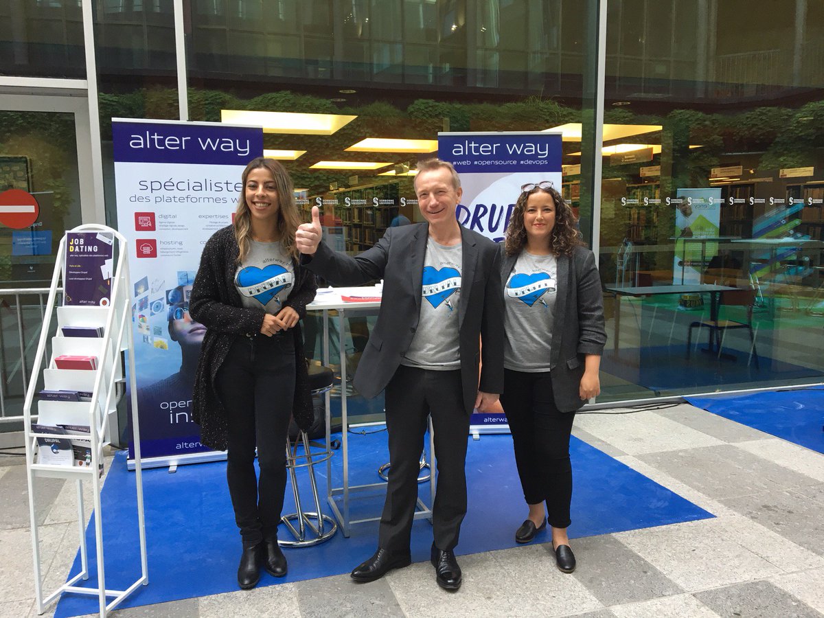 #drupagora2018 : nous sommes prêts à vous accueillir  ! @Drupagora  <a href="/Samia_AWH/">Samia G</a> <a href="/Awatif__AW/">Awatif AW</a> <a href="/t_deschatres/">Thierry DESCHATRES</a>