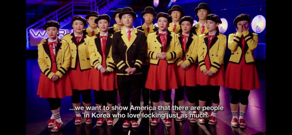 lnlyuri's tweet photo. YES! Because Locking was born in 1970 America. 
We live in 2018 Korea, but we do the Locking. Locking is not just old style dance. Locking is an art with a long history. WE LOVE LOCKING!!♥️
#LockNlolCrew #Locking #Dance #Korea #WorldofDance
@LockNlolCrew @NBCWorldofDance https://t.co/ADWhuxYNmQ