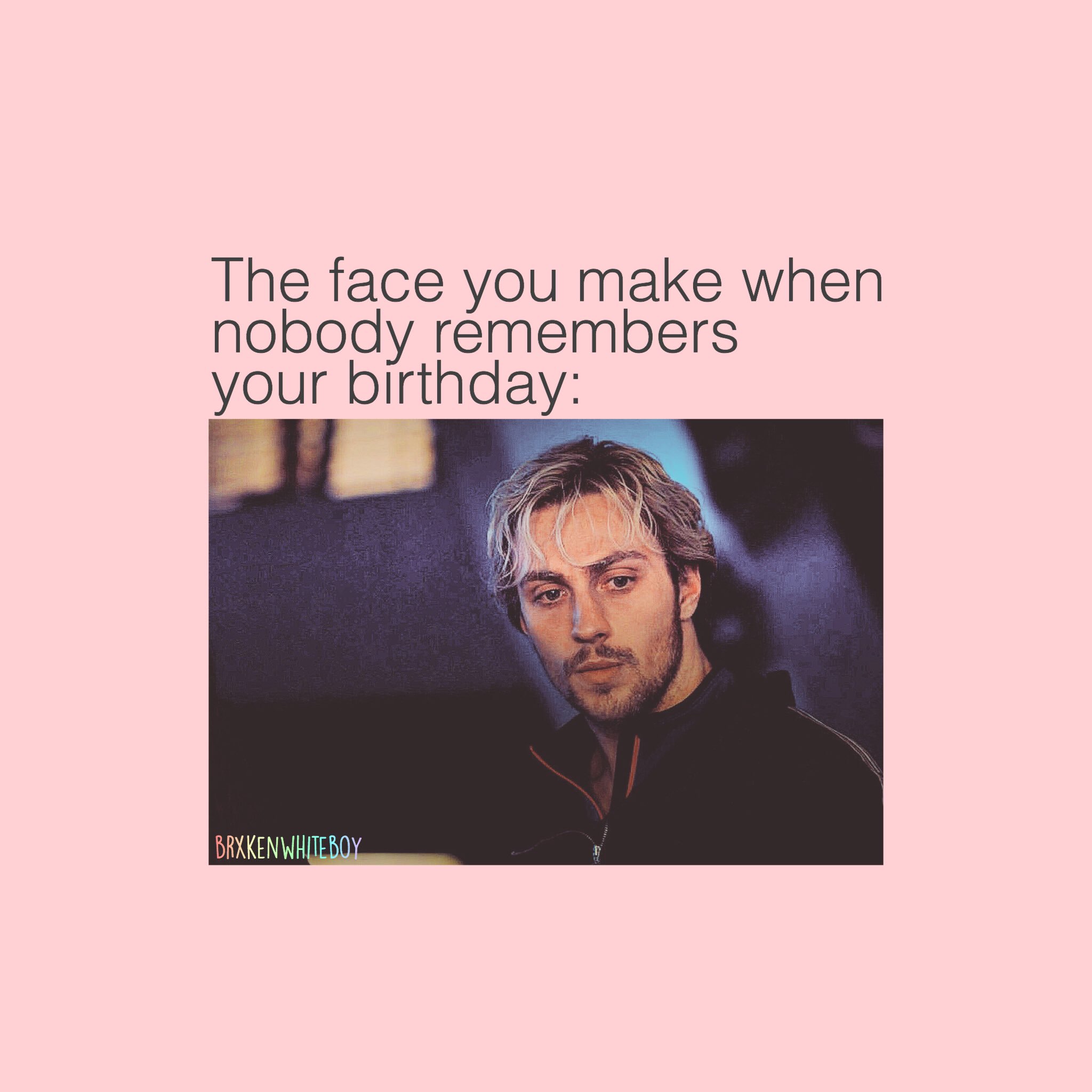 Salty af but.....

HAPPY BIRTHDAY AARON TAYLOR JOHNSON!!!   