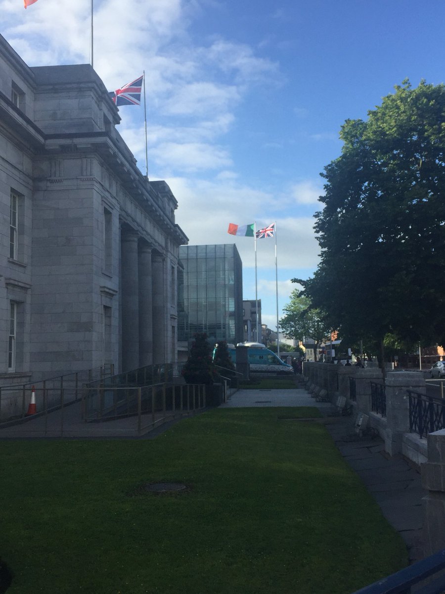 corkcitycouncil's tweet photo. We’ve got some pretty important neighbours calling in later.....Nice day for #RoyalVisitCork #purecork #acityrising https://t.co/WI9bAbcNxf