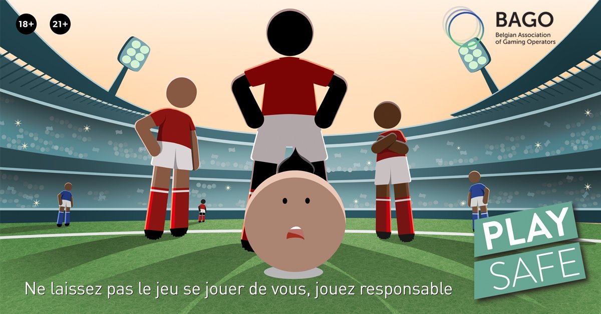 La campagne de prévention BAGO, dont Circus est un des membres fondateurs vient de démarrer. Durant la Coupe du Monde : « Ne laissez pas le jeu se jouer de vous » ! Pour être conseillé ou aidé rendez-vous sur playsafe.be #JouezResponsable