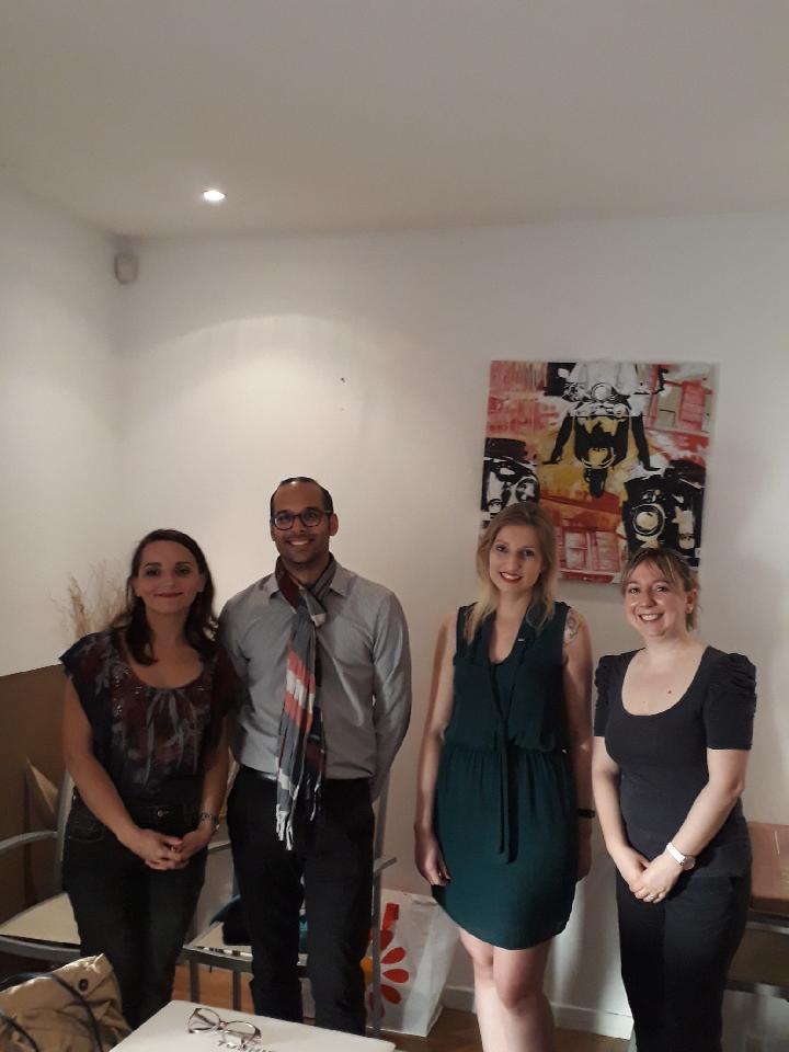 Bienvenue à Amandine et Gaëtan qui ont rejoint notre association hier soir !