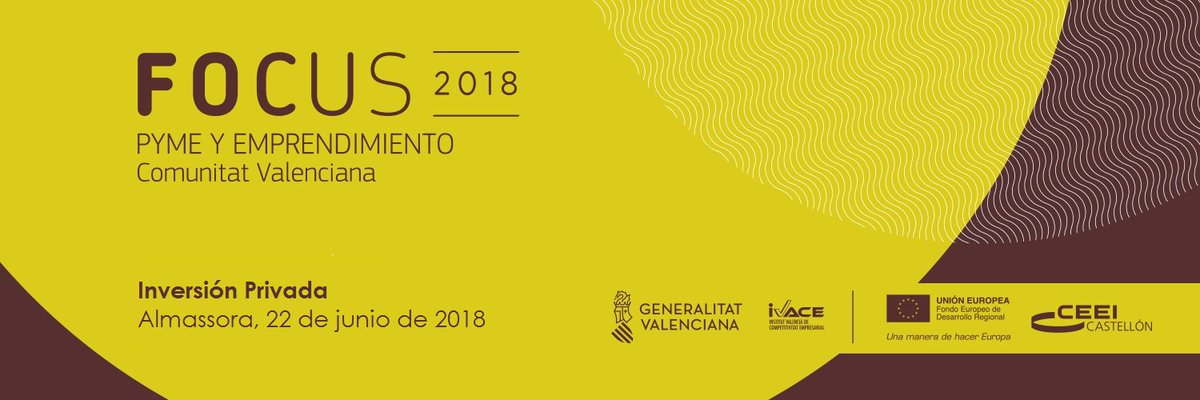 focuspyme's tweet photo. ¡Atención #startups e #inversores! El 22 de junio os interesa ir a #Almassora, a la jornada #FocusPyme Inversión Privada. Hablaremos de financiación e inversión en start ups. Inscripción aquí ➡️ https://t.co/t7WrLsuwjk 

@CEEICastellon  @Startup_VLC @DemiumStartups @lanzaderaes https://t.co/jLF3K43FPD