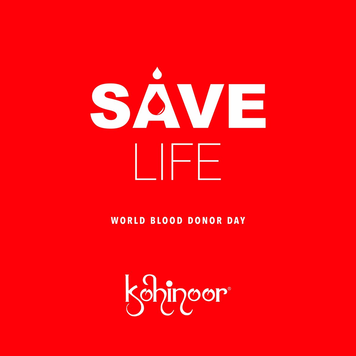 KohinoorNagar's tweet photo. "The finest gesture one can make is to save life by donating Blood"
#WorldBloodDonorDay #WBDD  #SaveLives #RaktDaan #SupportRaktdaan #donateblood #14thjune https://t.co/boRpN6eqv5