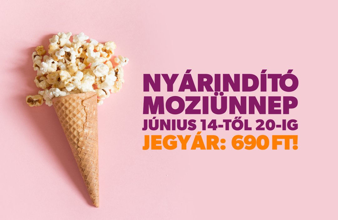 sugarmozi's tweet photo. Ma végre elkezdődik #Nyárindító #Moziünnep-ünk a #SugárMozi-ban! 🤩 Sok-sok filmet láthattok nálunk #690Ft-os jegyáron, mint pl. a #Bosszúállók, a #12Katona, a #Rampage, vagy a #HangNélkül! 😉 További filmek: https://t.co/Vu8xIP9Re6 https://t.co/uCQGJJdwNi