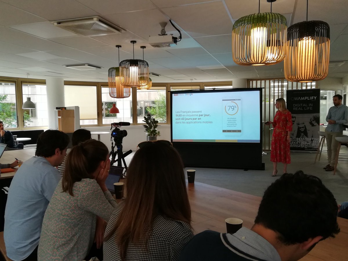 Aujourd'hui c'est #QwamplifyTalk chez <a href="/Qwamplify/">Qwamplify_Marketing & Digital</a>. Notre partenaire <a href="/Google/">Google</a> vient présenter à nos clients annonceurs la technologie Google UAC pour booster la visibilité de leurs apps #mobilemarketing  <a href="/Adsvisers/">Qwamplify SEA (le nouveau nom d’Adsvisers)</a>