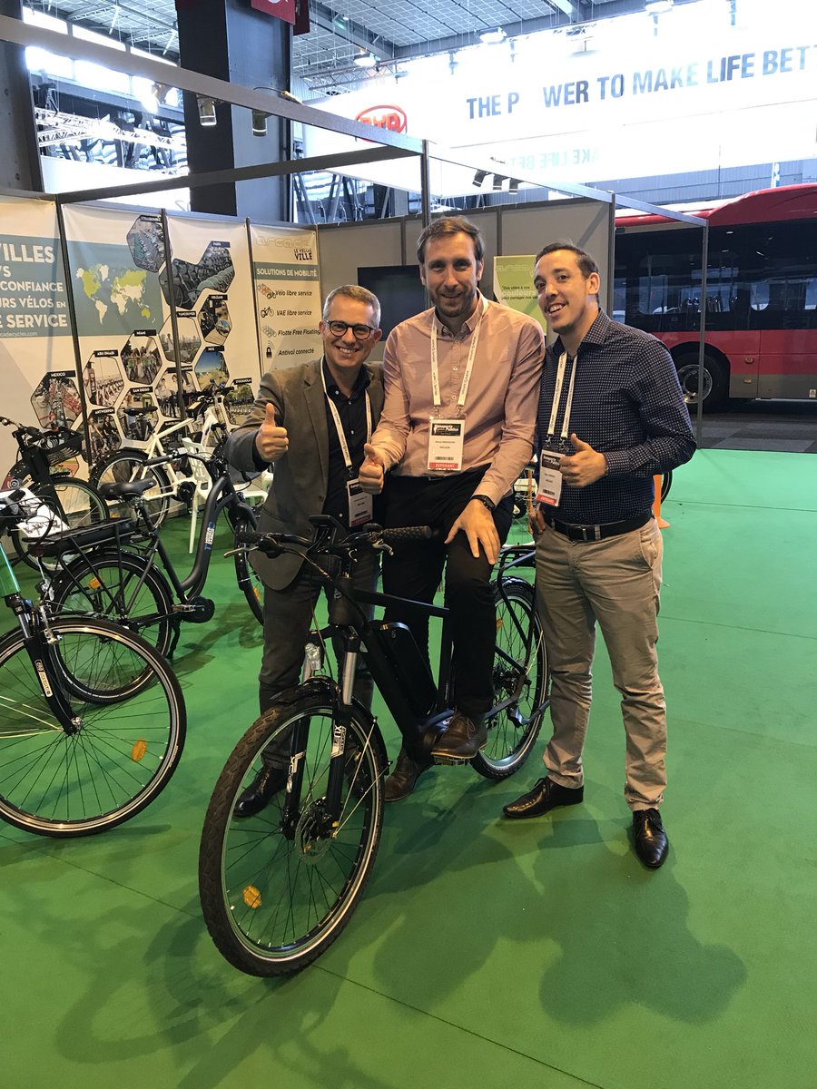 ArcadeCycles's tweet photo. #TP2018 dernière journée pour vous accueillir sur l’espace #mobilités actives @Villescyclables stand MA11. Découvrez-y le 1er VAE équipé d’un moteur central à transmission #cardan ! https://t.co/qeqzwYkMSh