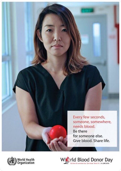 SaladeTareas's tweet photo. It's #WorldBloodDonorDay today! 
Every few seconds, someone, somewhere, needs blood. We thank all voluntary, unpaid blood donors for their life-saving gifts of blood. 
Be there for someone else. 
#GiveBlood. Share life. https://t.co/Fr4uARZLee https://t.co/nPJ6uRqcPx