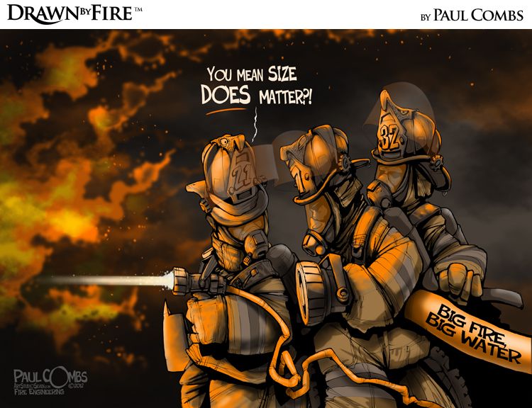 EquipoFpB's tweet photo. "Confirmado. Los bomberos españoles la tenemos más pequeña." 😄 Tras este llamativo título se esconde una reflexión sobre la seguridad en las intervenciones en incendios estructurales.  https://t.co/82zJ8yPjcy https://t.co/f4On5gUwxY
