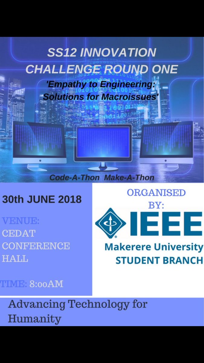 IEEE_Mak_Branch's tweet photo. Do you have an idea that could change our community? If Yes then this challenge is for you.  Possiblity of having a fully funded trip to siri Lanka for the top 3 teams. https://t.co/Q8sVbKrUAH https://t.co/J88IupwTBf