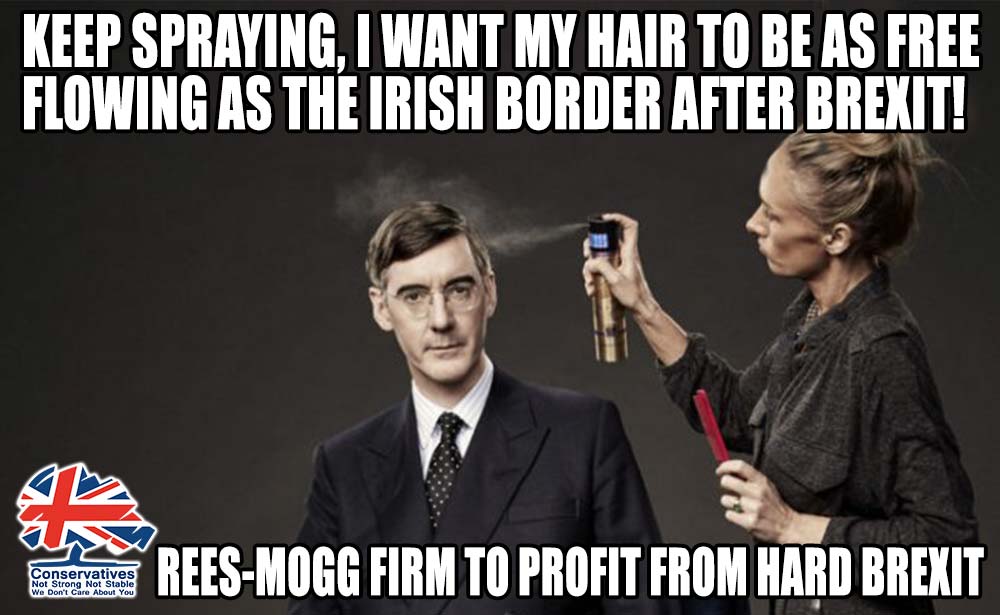 StrongerStabler's tweet image. Jacob Rees-Mogg's investment firm has launched a new hedge fund branch in Ireland that seeks to profit from a hard Brexit and related uncertainties, while avoiding the forthcoming UK crash...#ShameOnYouMogg #StopMogg #StopBrexit #r4today