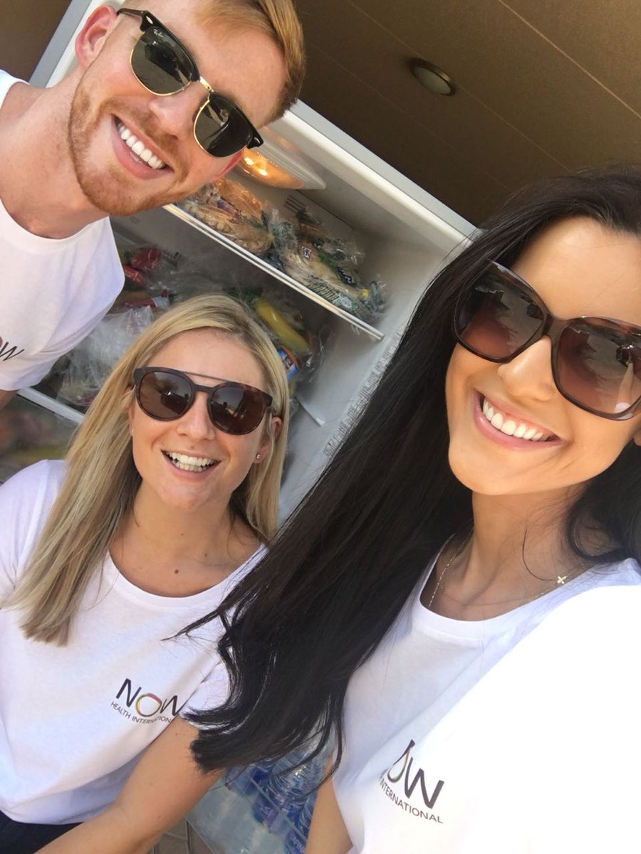 Now_Health's tweet photo. MEET THE TEAM! This week behind the scenes at Now Health International, our Dubai office have been supporting the Ramadan #sharingfridges charity campaign. Staff helped stock fridges with essential food supplies for those less fortunate in the local community. Great work team! https://t.co/zQ4qqLGrym
