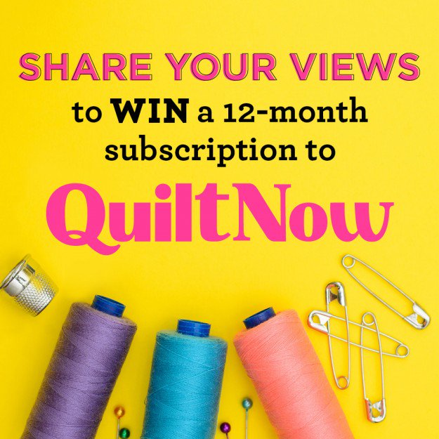 QuiltNowMag's tweet photo. Quilt Now Reader Survey 2018 – win a 12 month subscription for taking part! - https://t.co/qy7nsu6GU1 https://t.co/HLwyt6uD2t