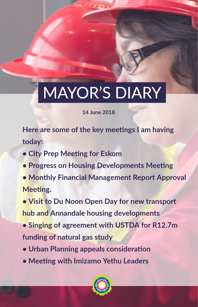 PatriciaDeLille's tweet photo. Morning Cape Town. I am very grateful for the rain. I hope you are keeping warm and our motorists please drive safe on the roads. Here is my diary for today. Together, we are making progress possible. #CapeTownFirst https://t.co/LdQs4cXw65