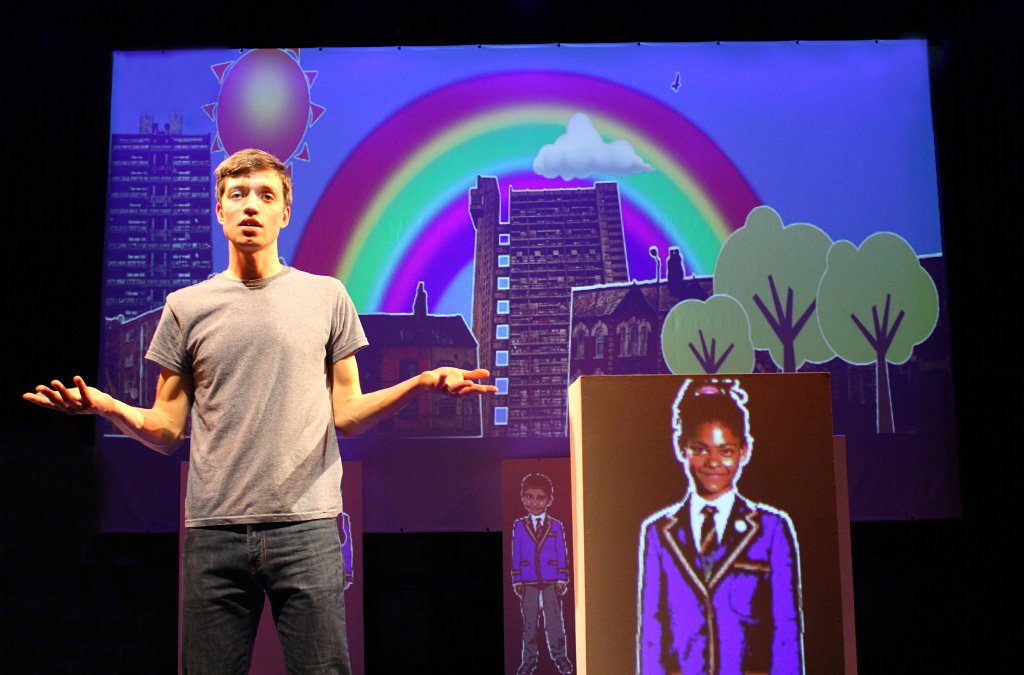 Si_Mole's tweet photo. “the interaction with the audience goes beyond pantomime call and response - an unforgettable moment when Simon Mole rapidly conjures up a school playground, the resulting sound effect from the audience was stunning” Sardines Magazine #friendsforall #lastwordfestival https://t.co/dTEYLneJvR